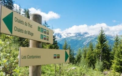 Le balisage du Tour du Mont Blanc en France, en Italie et en Suisse
