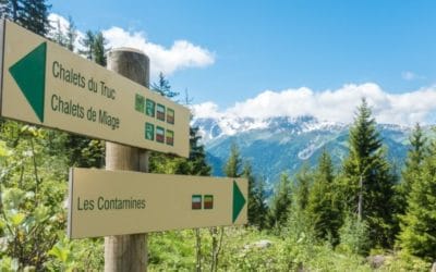 How to read the Tour du Mont Blanc markers and signs in France, Italy and Switerland