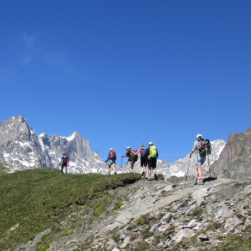 Trek itinérant : le mythique tour du Mont-Blanc 7 jours - Voyage