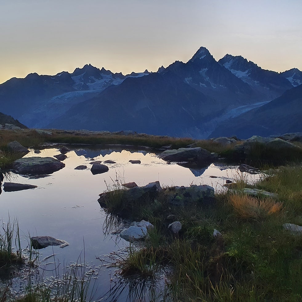 Tour du Mont Blanc en bivouac - jour 5