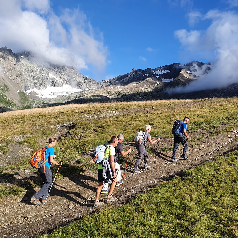 Tour du Mont Blanc en bivouac - jour 6