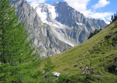 Dans la descente