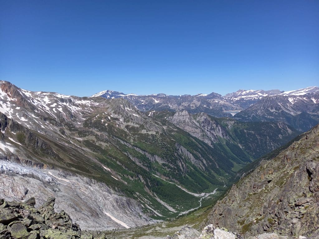 Vue depuis la fenêtre d'Arpette