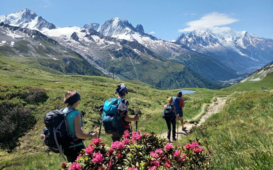 1ère étape du Tour du Mont Blanc – Des Houches à Bionnassay