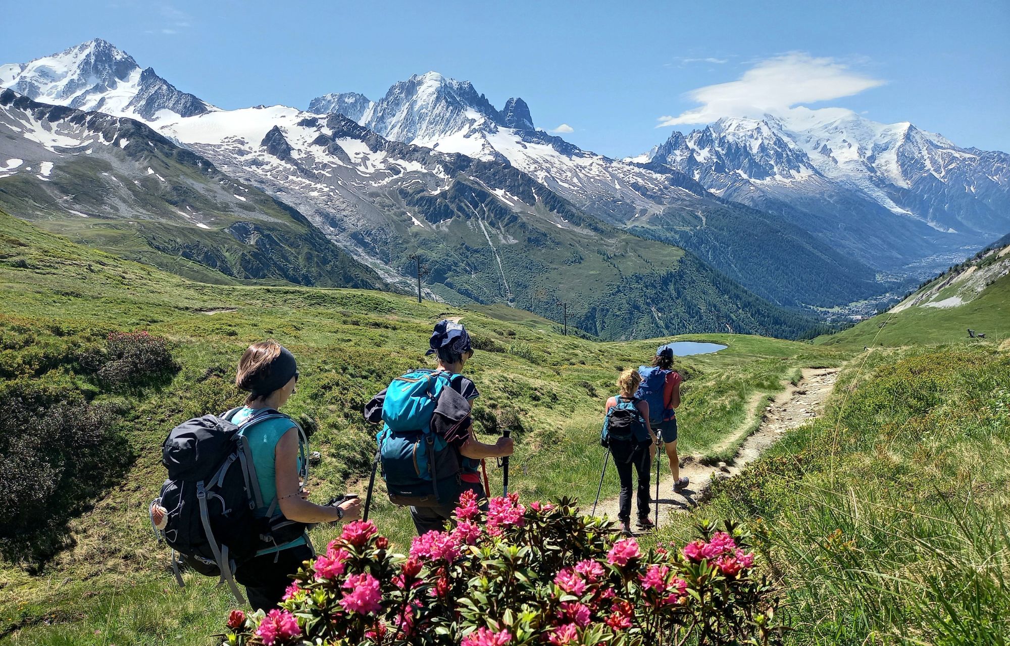 les houches tour du mont blanc