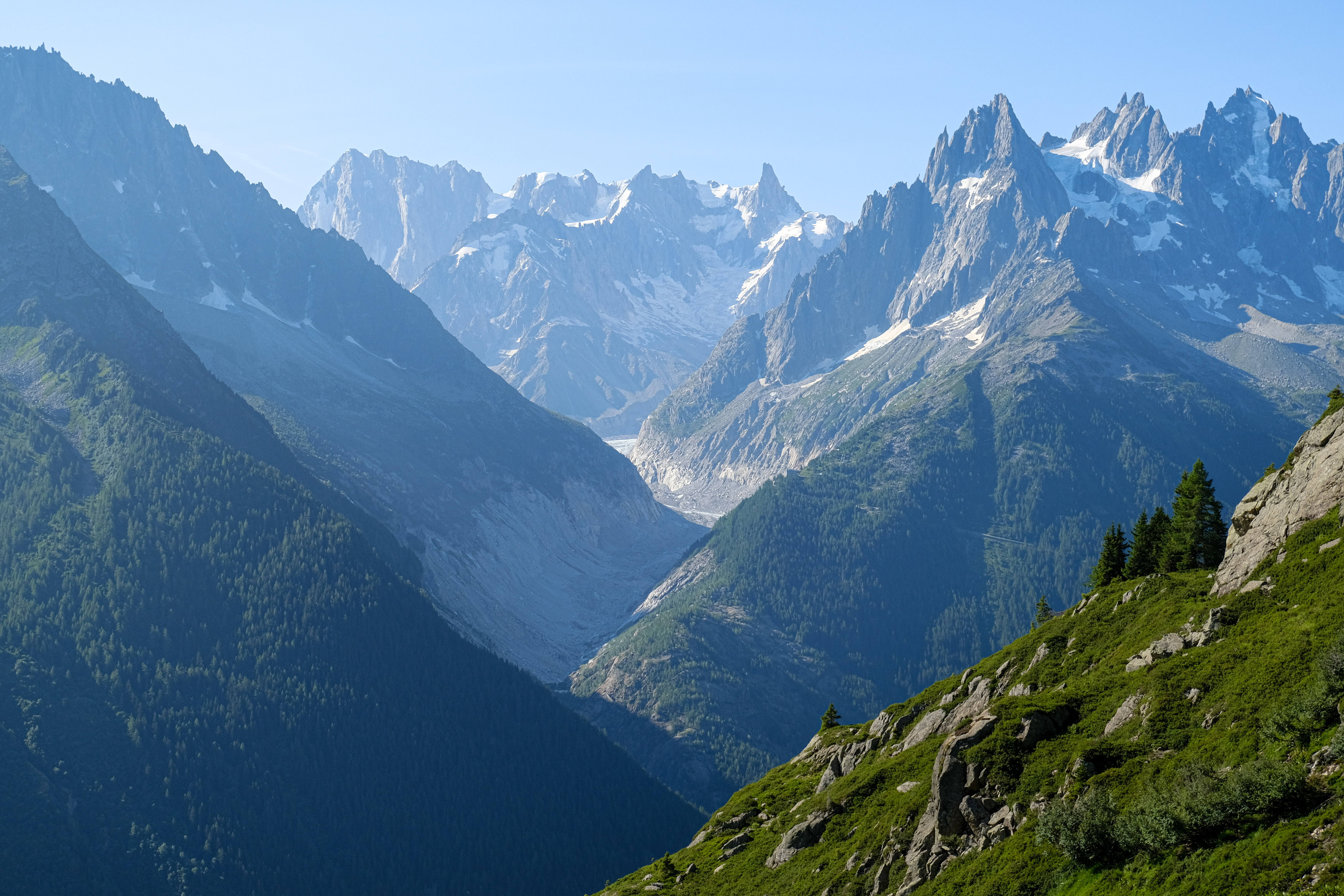 Dernière étape du Tour du Mont Blanc : Du Tour à Chamonix