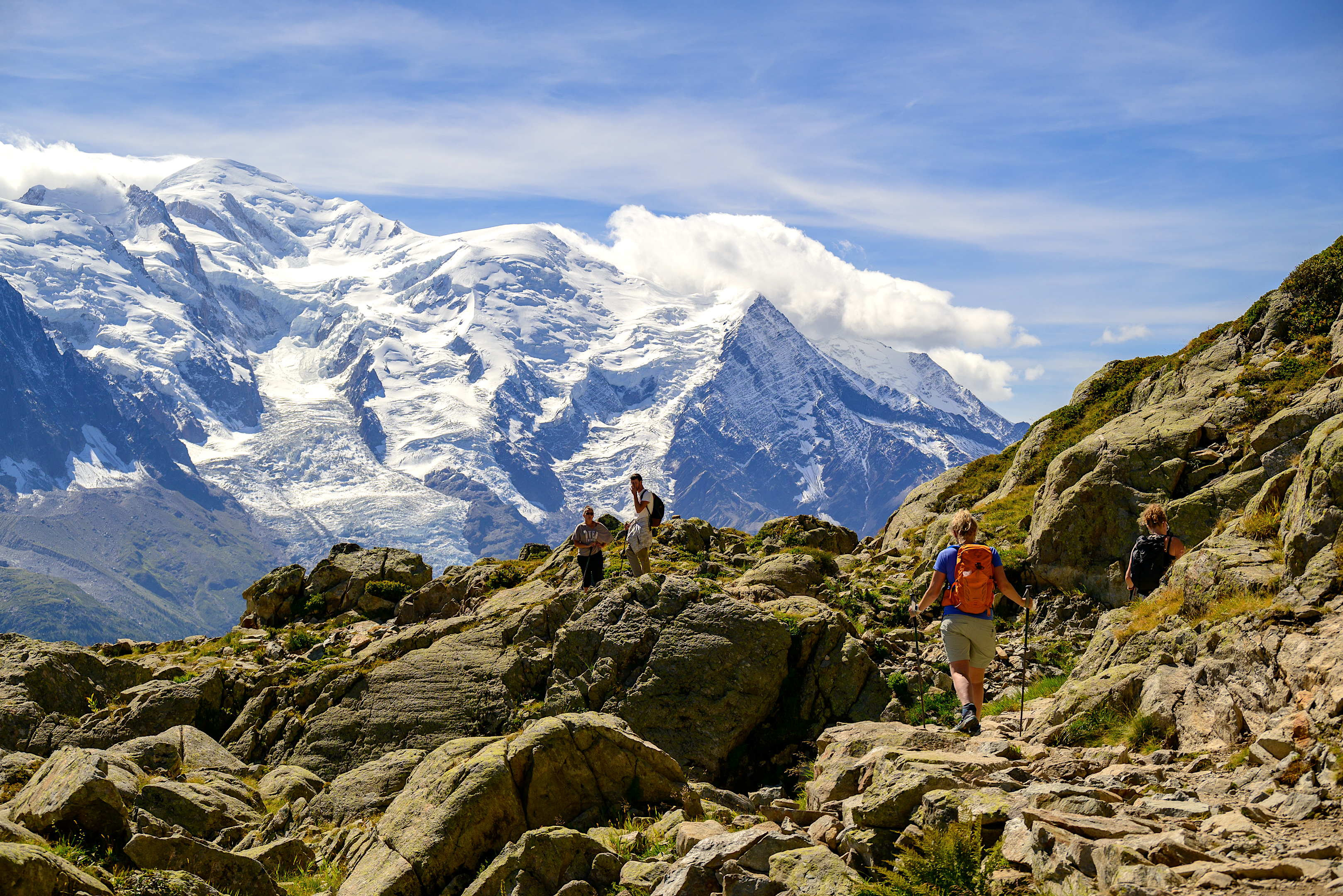 Etape 1 Tour du Mont Blanc in 7 days - D1
