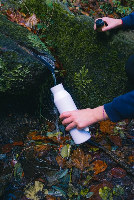 eau randonnée - s'hydrater en randonnée - boire en randonnée - manger en randonnée