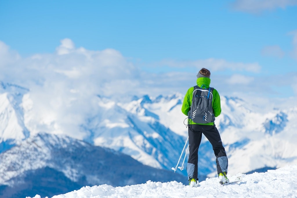 Trekking in winter