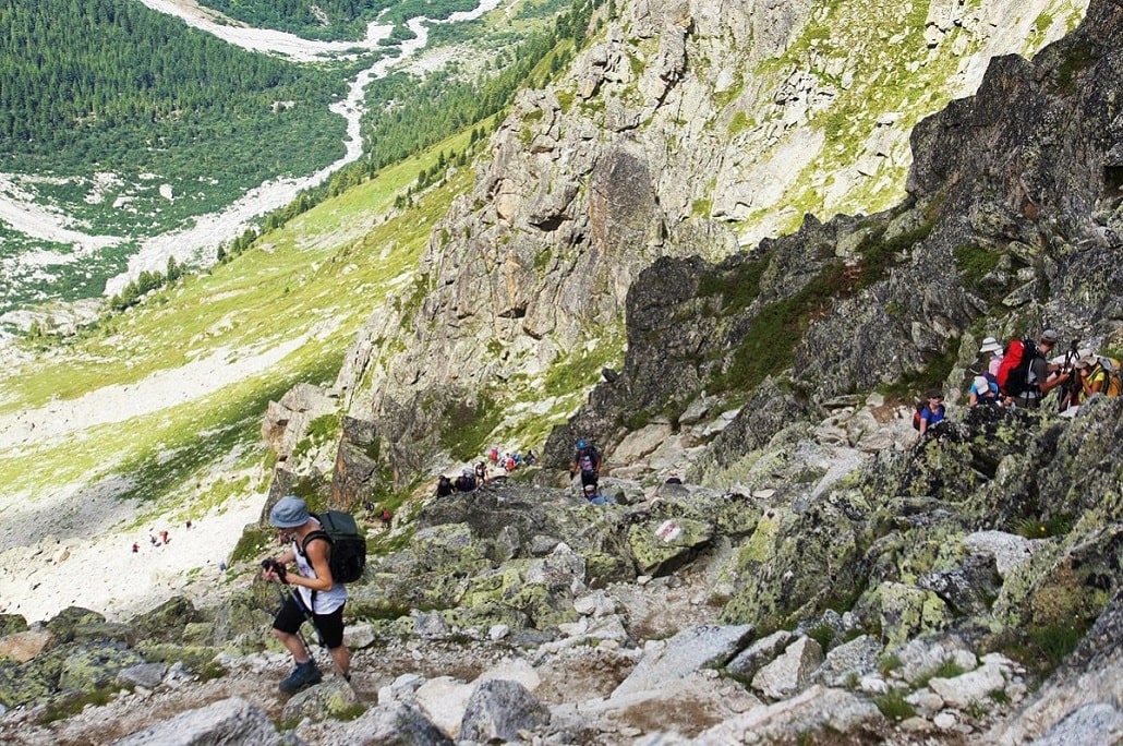 Variante Tour du Mont Blanc Fenêtre d'Arpette