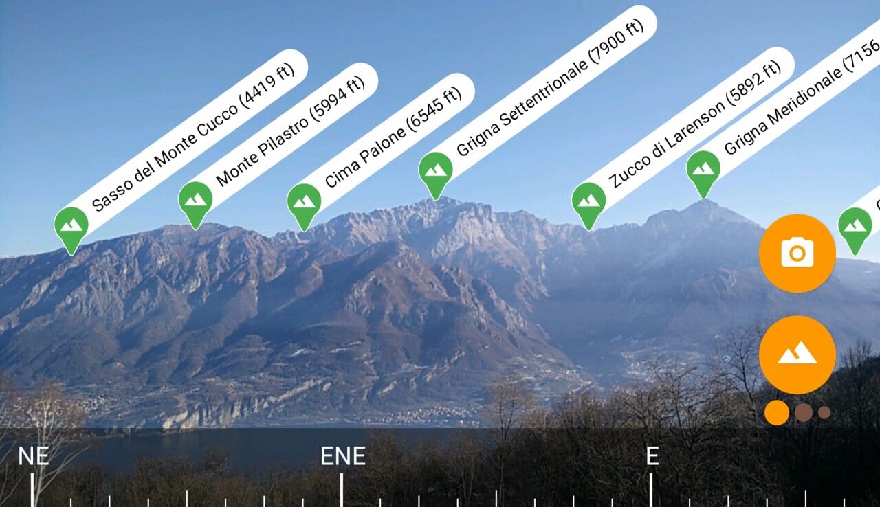 Peaklens - application de randonnée et trek