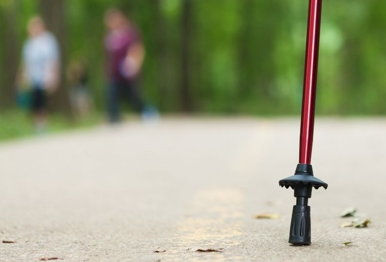 embout baton de marche en caoutchouc