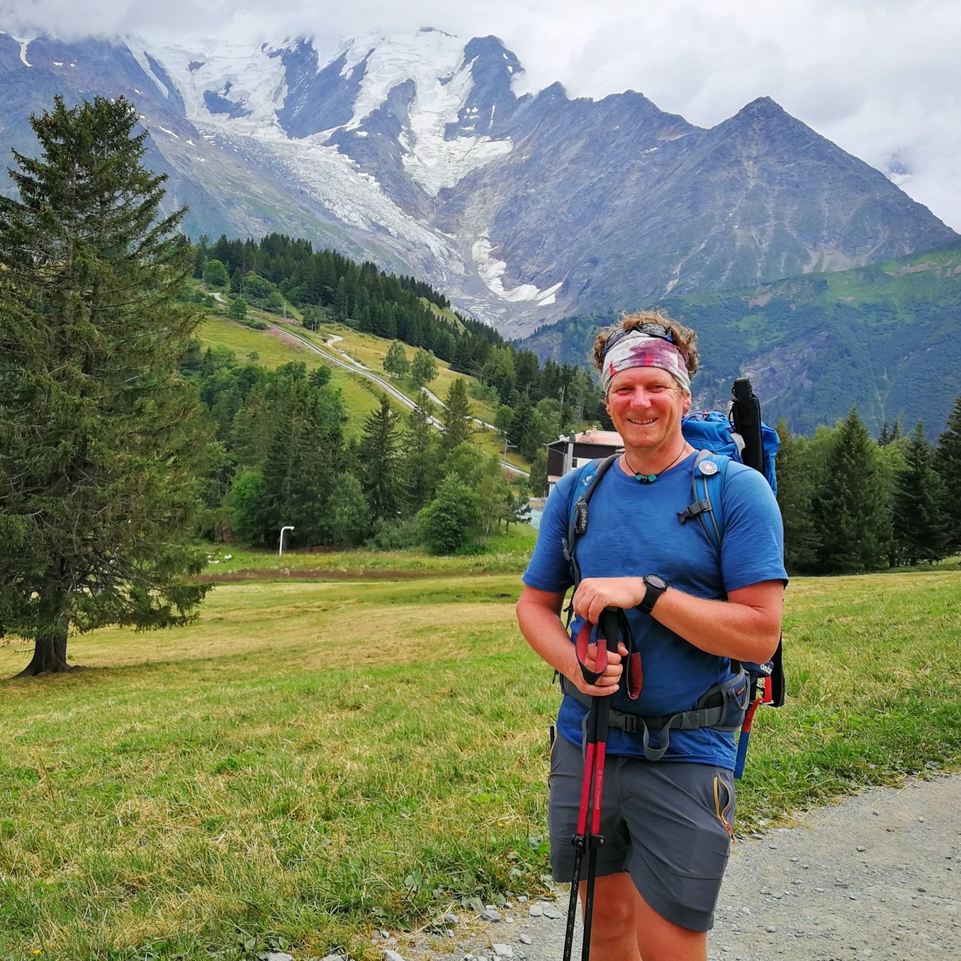 Sébastien - guide Watse sur le Tour du Mont Blanc Sébastien - guide Watse sur le Tour du Mont Blanc