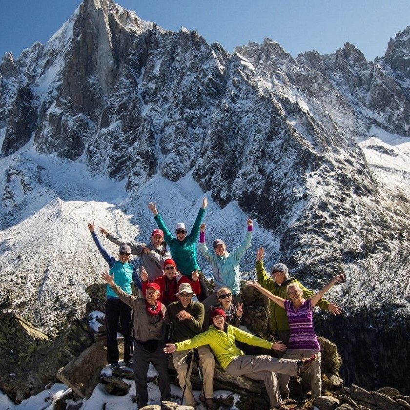 Tour du Mont Blanc en groupe Tour du Mont Blanc en groupe